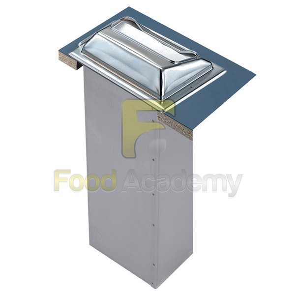 Диспенсер для салфеток встраиваемый H2000SS Minifold, нерж. сталь