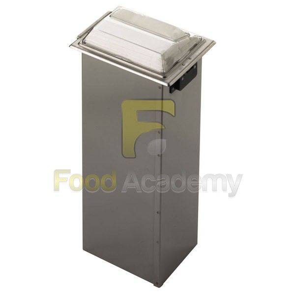 Диспенсер для салфеток встраиваемый H2001CLSS12 Fullfold, нерж. сталь (укорочен.)