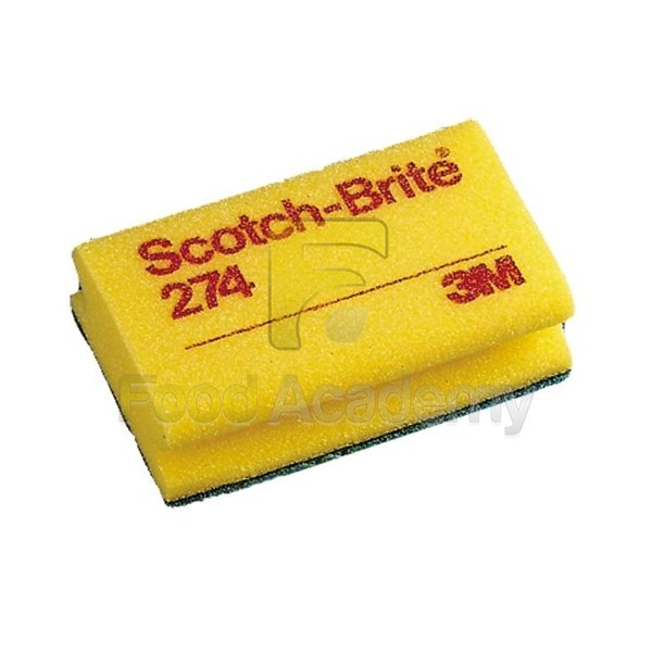 Абразивная губка Scotch-Brite 274 для посуды